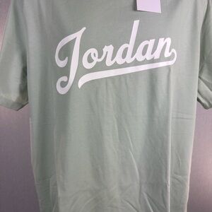 Jordan Men's Mint Green Tee